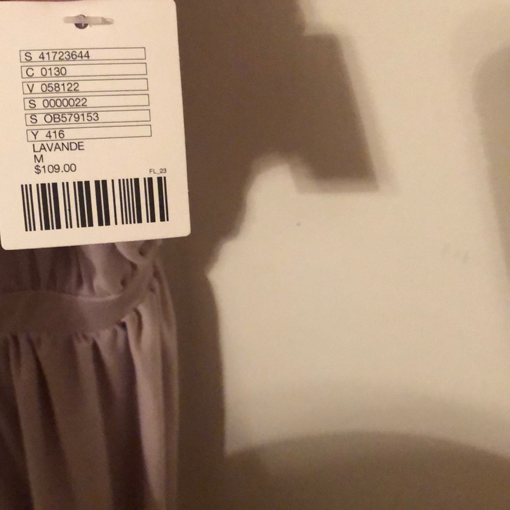 NWT UO KIMCHI BLUE MODAL GOWN Size M Lavender - Picture 5 of 5